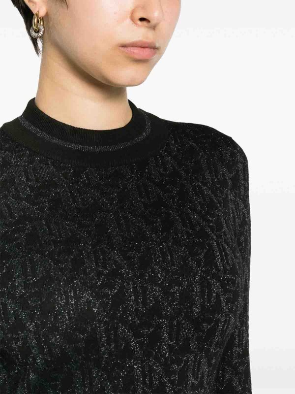 The Best Shops Palm Angels: クルーネック - クルーネック - 黒