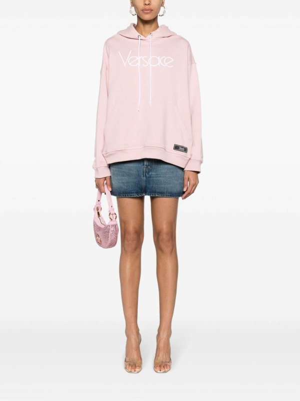VERSACE: Sudaderas y suéteres online - Sudadera - Rosado