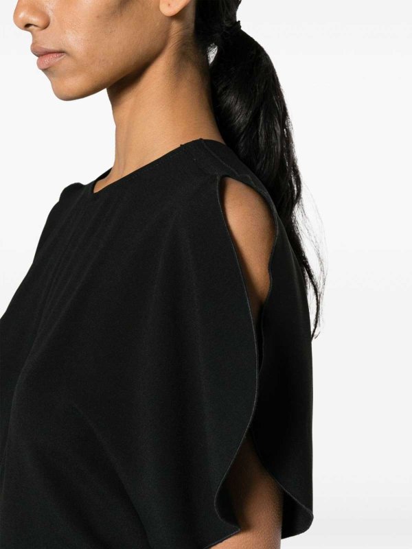 VICTORIA BECKHAM buy online 膝丈ドレス - 黒