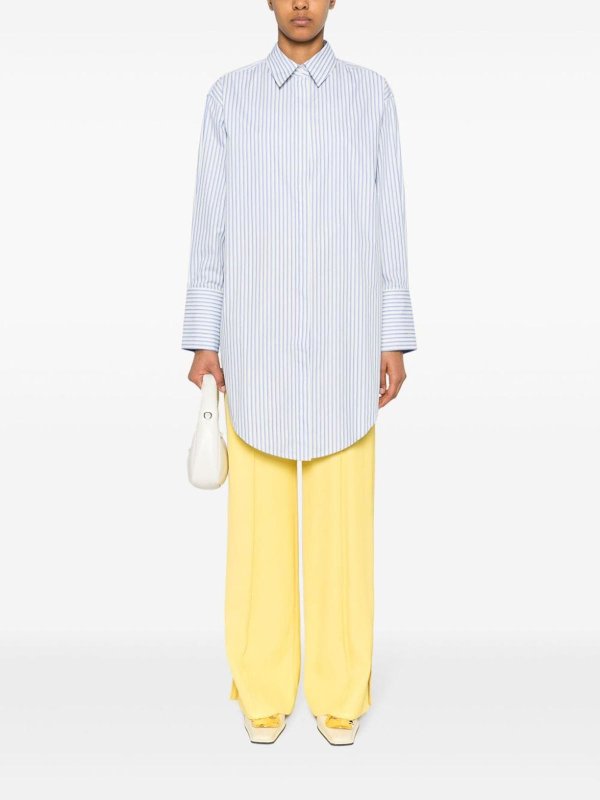 ブラウス - ブルー shop online: VICTORIA BECKHAM