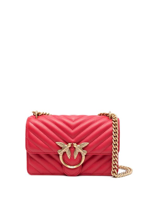 Pinko: クロスボディバッグ - クロスボディバッグ - Love One Mini Dc