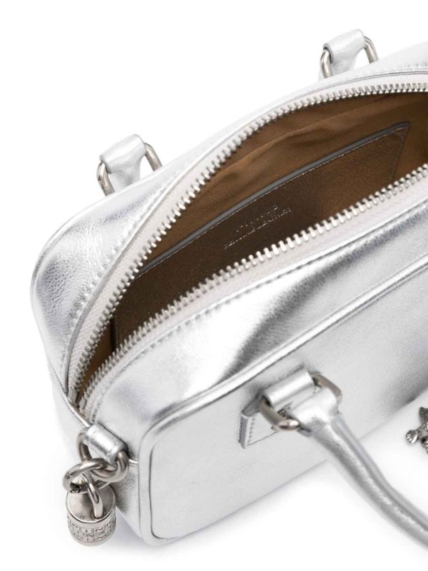 The Best Shops Pinko: Handtaschen - Shopper - Silber