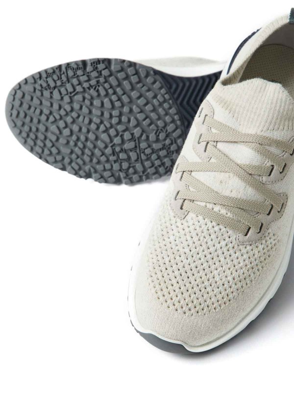Baskets - Blanc shop online: BRUNELLO CUCINELLI