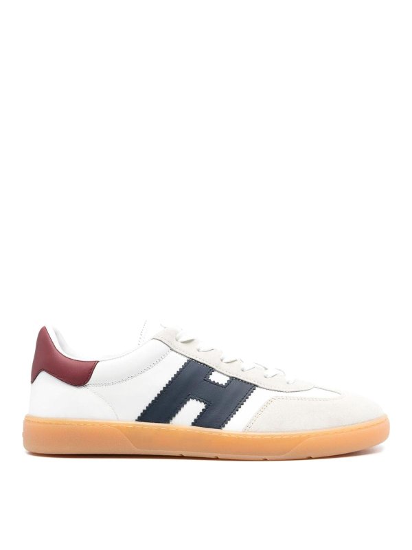 HOGAN: Chaussures de sport - Ballerines - Blanc