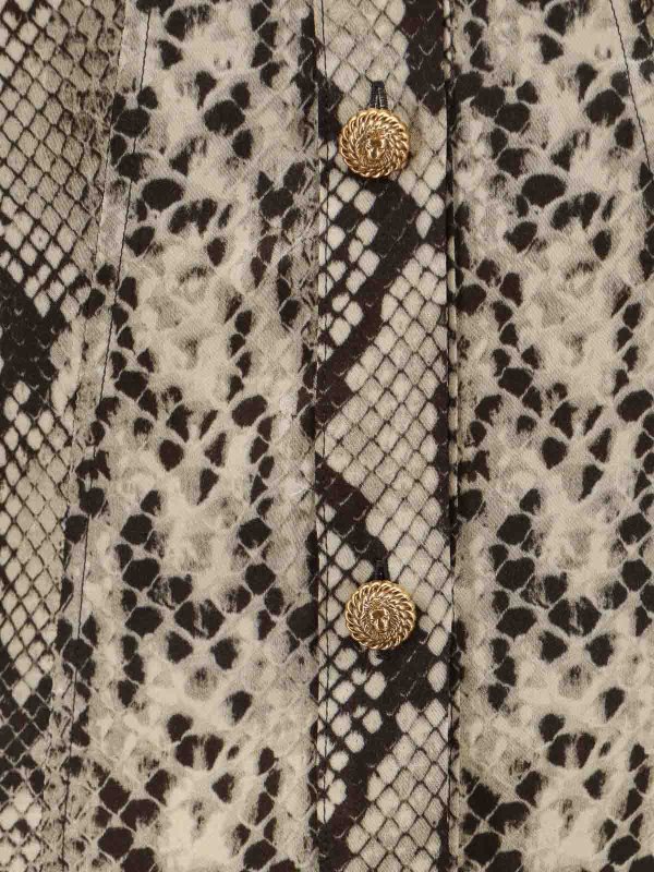 The Best Shops Balmain: ニーレングスドレス - 膝丈ドレス - ベージュ