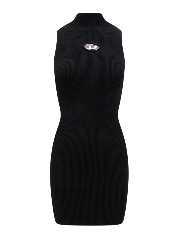 DIESEL: ニーレングスドレス - 膝丈ドレス - 黒