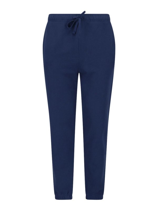 POLO RALPH LAUREN: スウェットパンツ - トラックスーツ ボトムス - ブルー