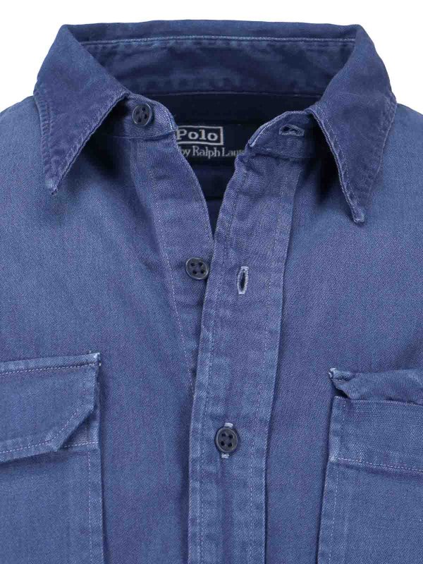 Camicia in denim shop online: POLO RALPH LAUREN