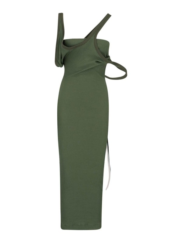 The Attico: knee length dresses - Midi dress