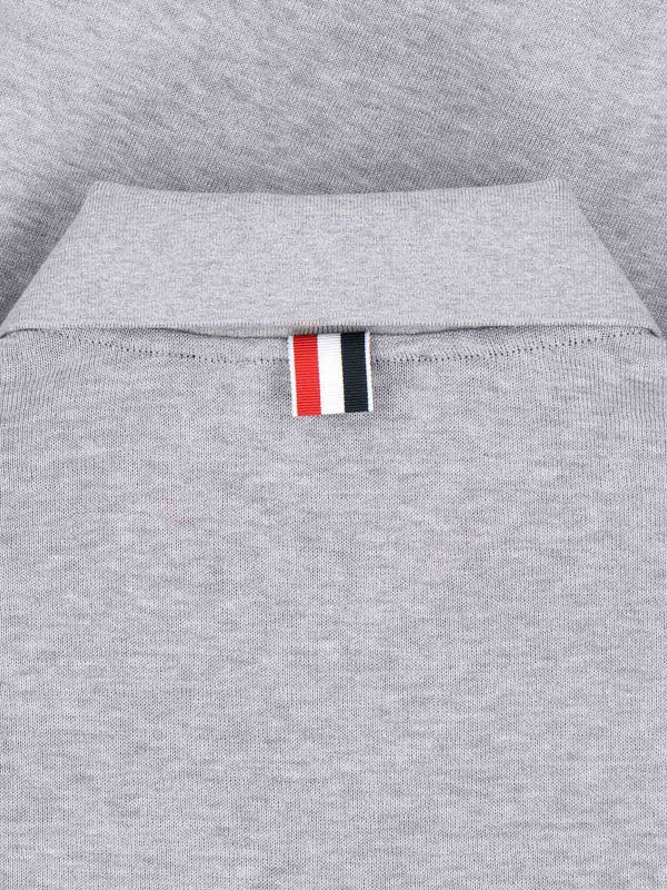 Polo - Gris shop online: THOM BROWNE