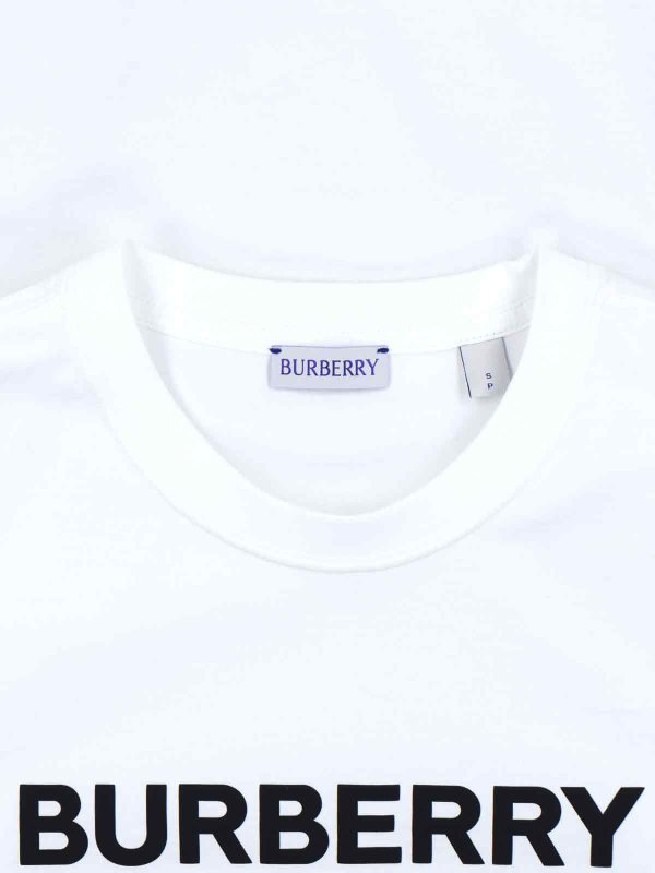 The Best Shops BURBERRY: T-shirts - T-Shirt - Weiß