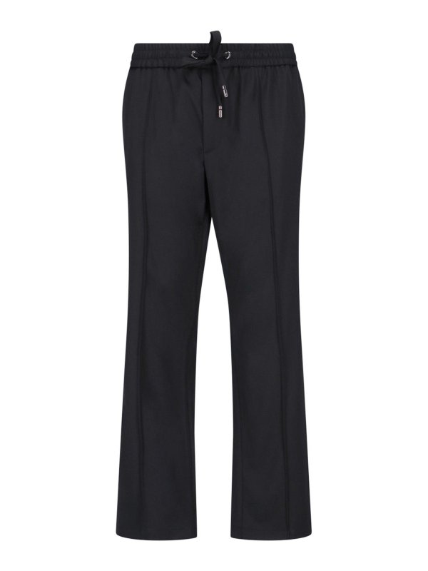 DOLCE & GABBANA: スウェットパンツ - トラックスーツ ボトムス - 黒