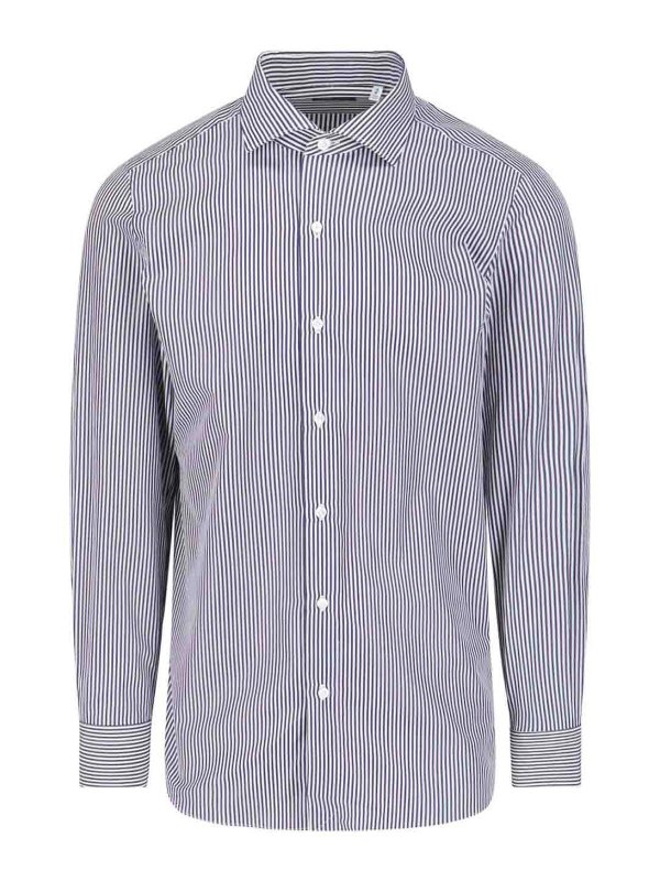 FINAMORE 1925: シャツ - シャツ - ブルー