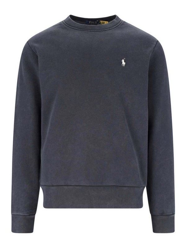 POLO RALPH LAUREN: スウェット＆セーター - スウェットシャツ/セーター - 黒