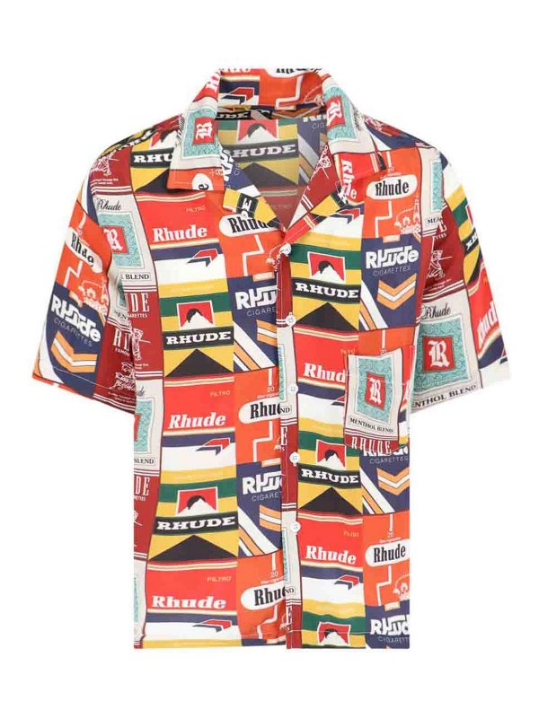 RHUDE: シャツ - シャツ - 赤