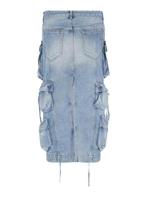 The Attico: ニーレングススカート＆ミディ丈 online - 膝丈/ミディスカート - Sky Blue