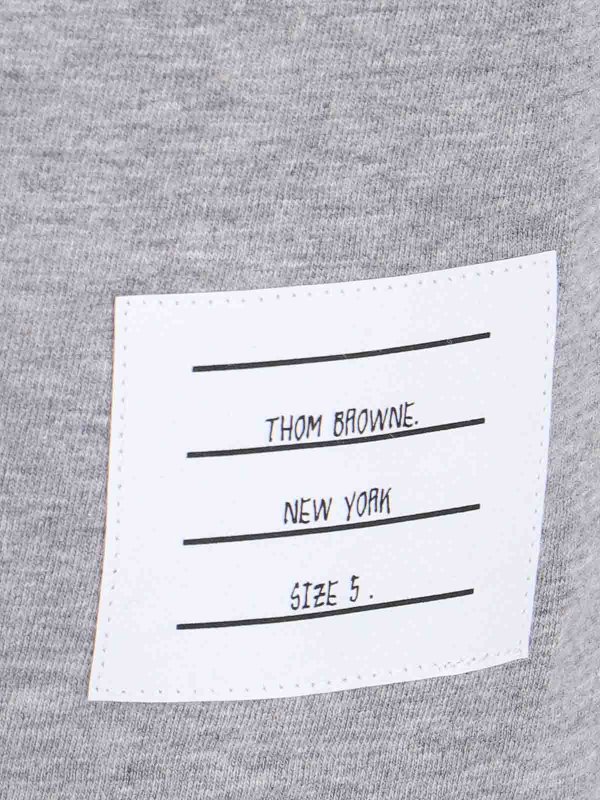 Logo T-shirt shop online: THOM BROWNE