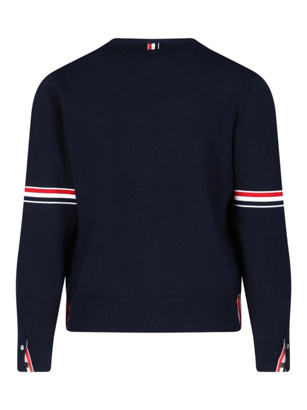 The Best Shops THOM BROWNE: Cardigans - Cardigan - Blau