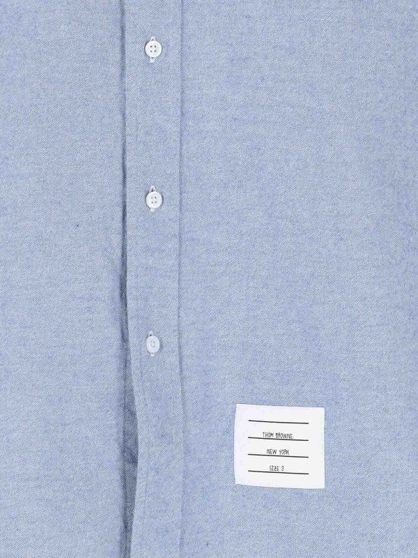 Cotton shirt shop online: THOM BROWNE