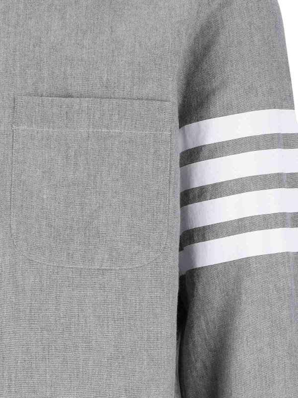 THOM BROWNE buy online Hemd - Grau
