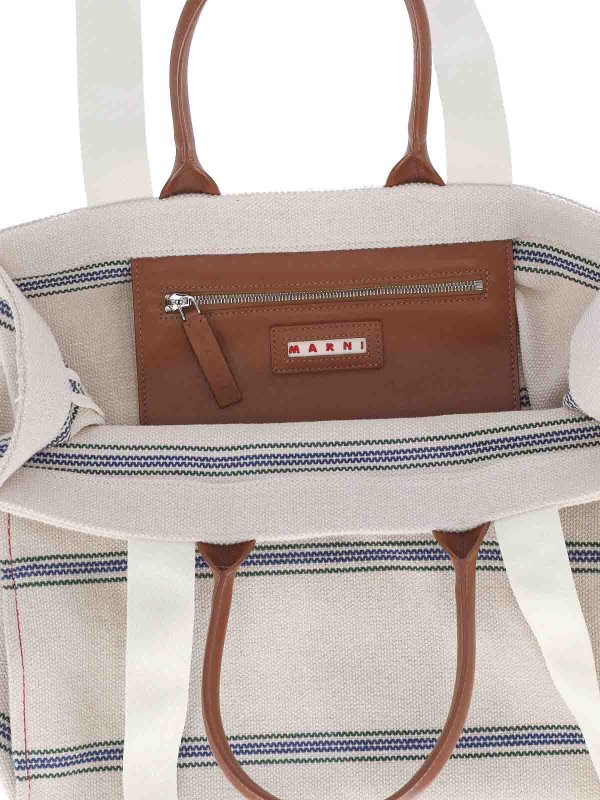 Shopper - Weiß shop online: Marni