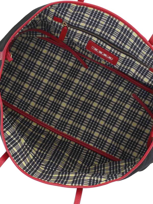 Borsa tote logo shop online: Marni