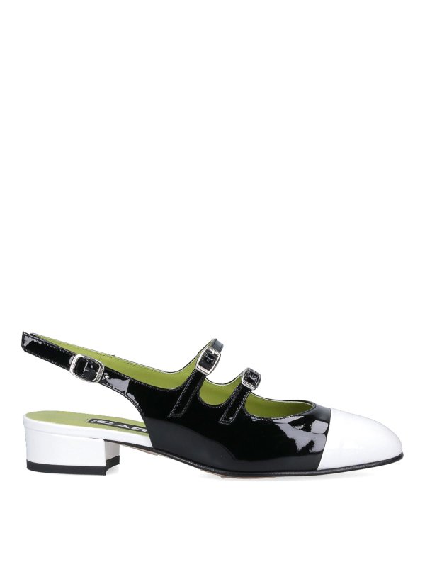 CAREL PARIS: Zapatos de salón - Mary Jane Abricot - Negro