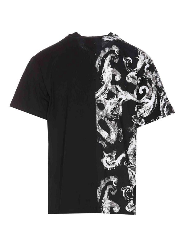 Versace Jeans Couture: Camisetas online - Camiseta - Negro