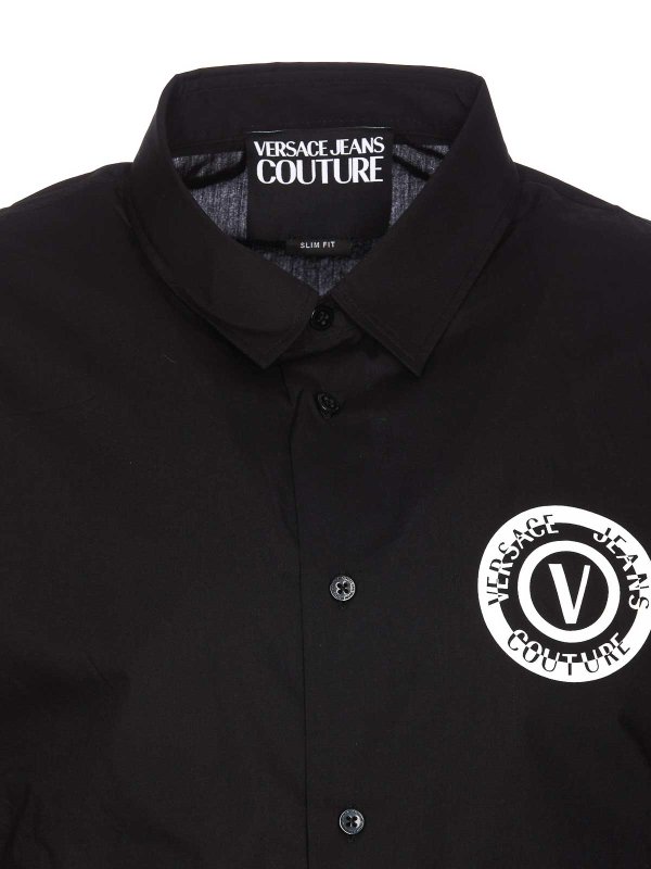 シャツ - 黒 shop online: Versace Jeans Couture