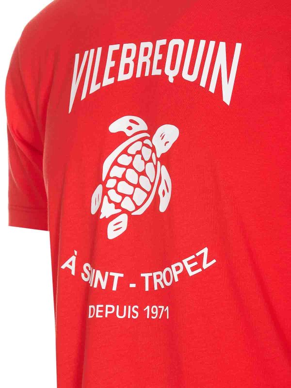 The Best Shops VILEBREQUIN: T-shirts - T-Shirt - Rot