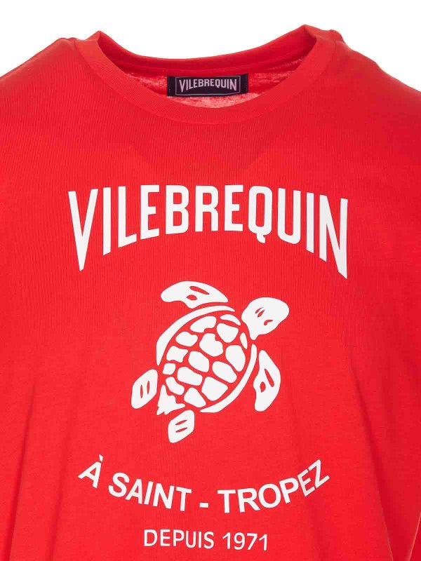 T-Shirt - Rot shop online: VILEBREQUIN