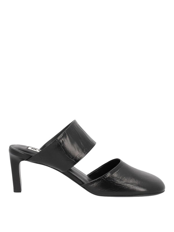 JIL SANDER: Mules - Mules - Noir