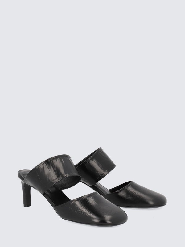 Mules - Noir shop online: JIL SANDER