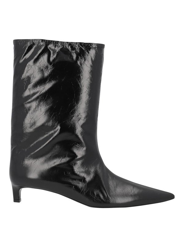JIL SANDER: Bottines - Bottines - Noir