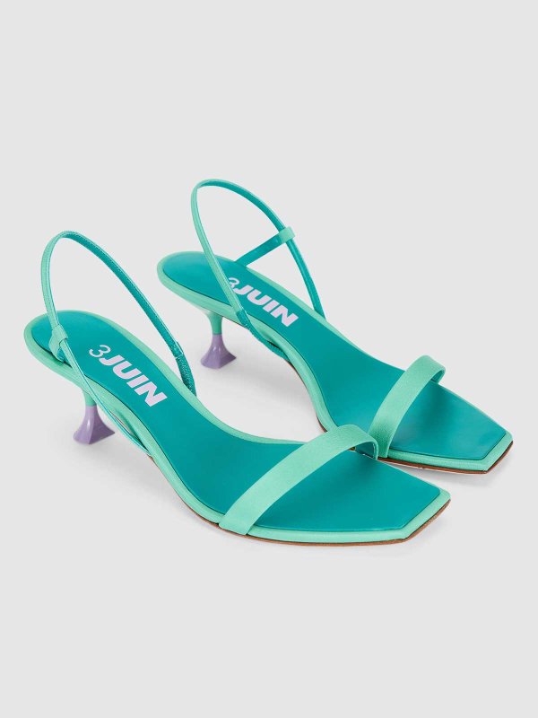 サンダル - 緑 shop online: 3JUIN