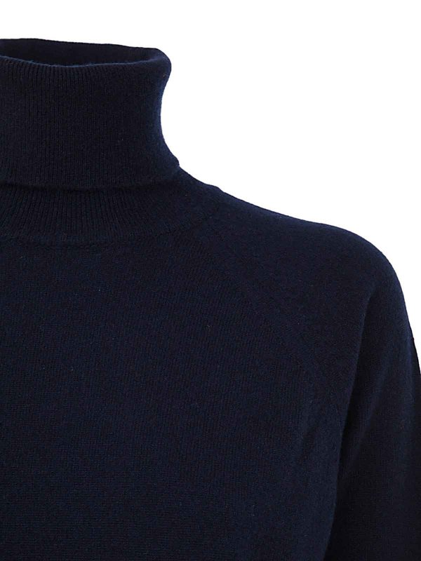 The Best Shops DRUMOHR: Rollkragenpullover  und Polo-Ausschnitt - Rollkragenpullover - Blau