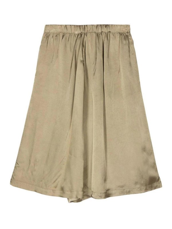 ASPESI: Knee length skirts & Midi online - Yellow  skirt