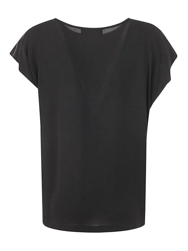 FABIANA FILIPPI: クルーネック online - クルーネック - 黒