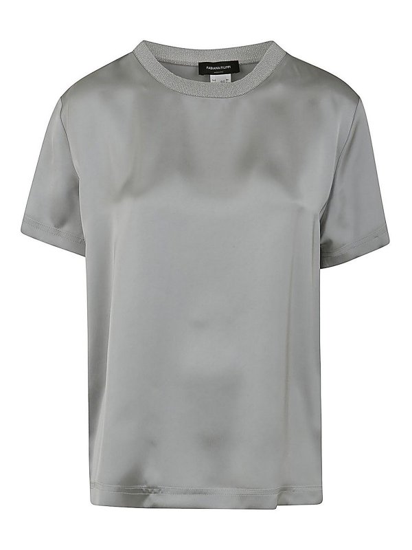 FABIANA FILIPPI: t-shirts - Viscose T-shirt