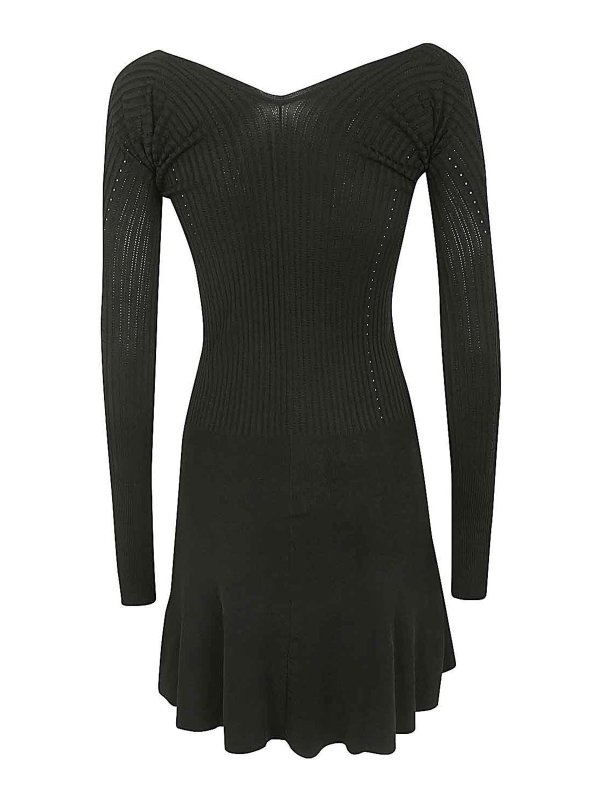 JACQUEMUS: short dresses online - Mini black dress
