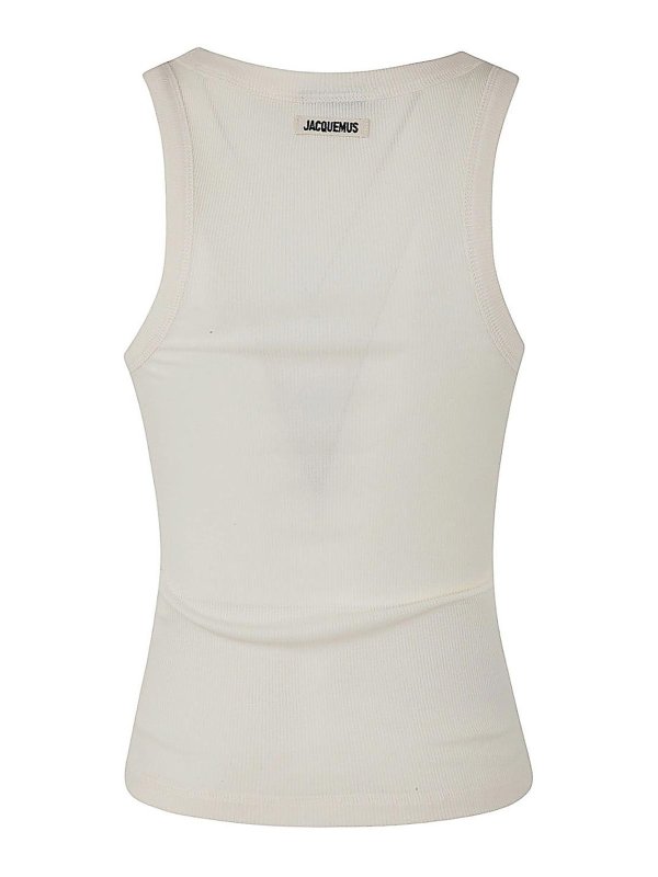 JACQUEMUS: Tops & Débardeurs online - Top - Blanc
