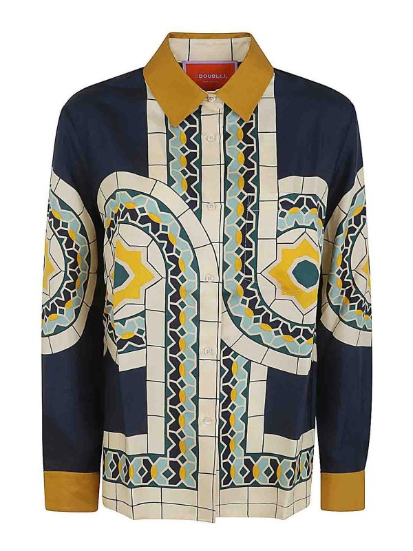 LA DOUBLEJ: Hemden - Hemd - Bunt