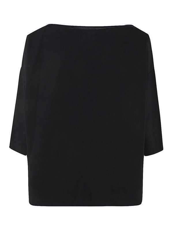 LABO.ART: Strickpullover mit Rundhalsausschnitt online - Rundhalspullover - Blau