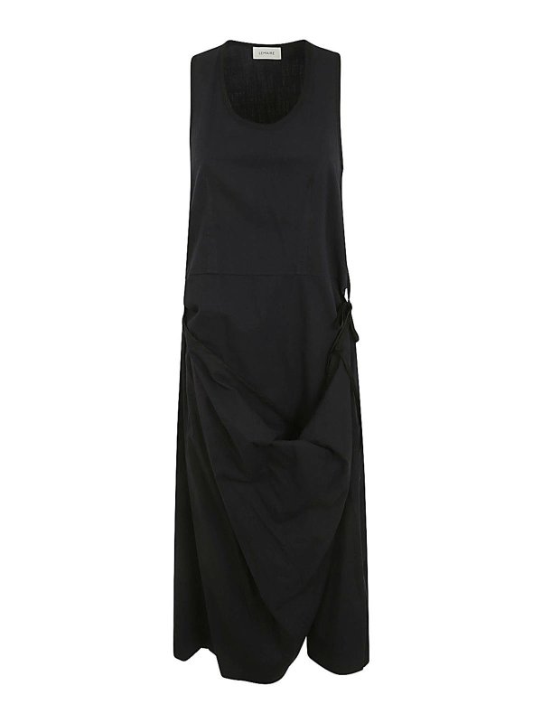 LEMAIRE: abiti al ginocchio - Abito a portafoglio senza maniche