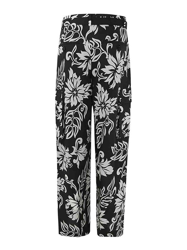 Sacai: カジュアルトラウザー online - カジュアルパンツ - 黒