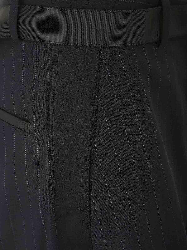 The Best Shops Sacai: カジュアルトラウザー - カジュアルパンツ - ブルー