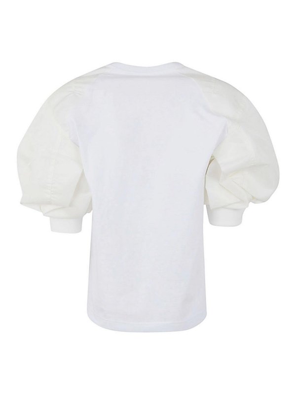 Sacai: Camisetas online - Camiseta - Blanco