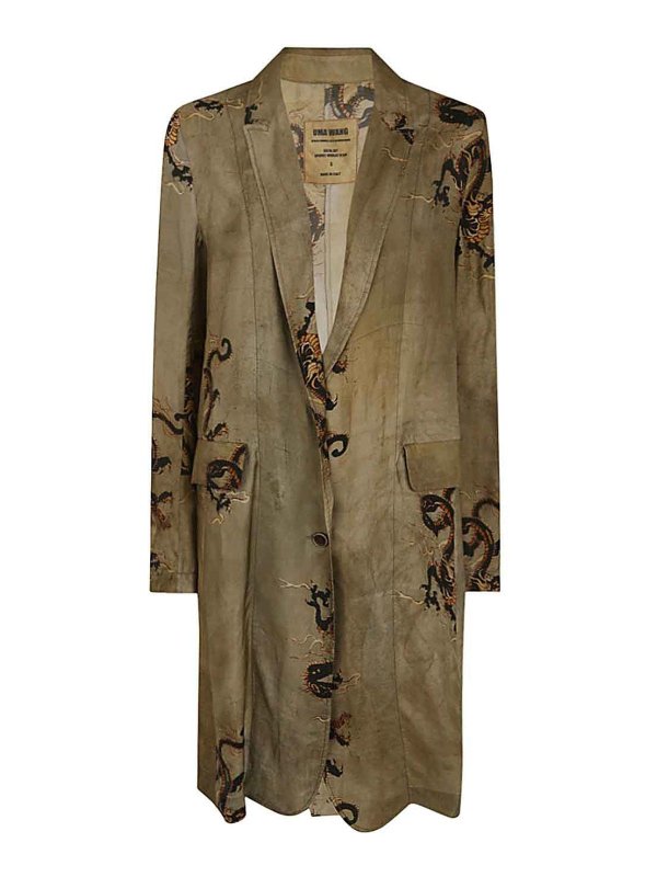 Uma Wang Katia jacket - Brown - Women | UP6002094UW029