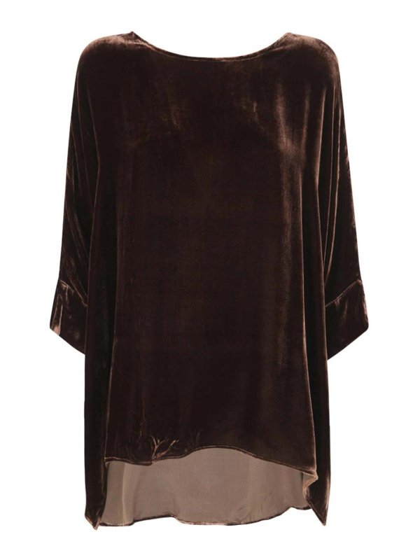 BIANCO LEVRIN: シャツ - シャツ - ブラウン