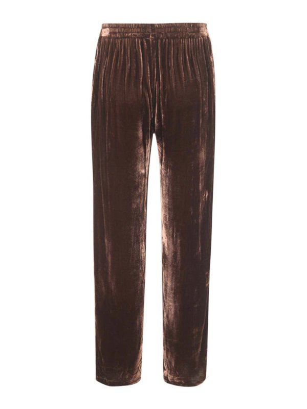 BIANCO LEVRIN: カジュアルトラウザー online - カジュアルパンツ - ブラウン